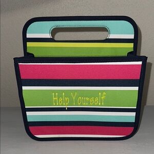 Thirty-One - Double Duty - Custom Embroidering “Help Yourself ”